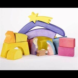 🚫SOLD on Marketplace🚫 Ostheimer Nativity set blocks